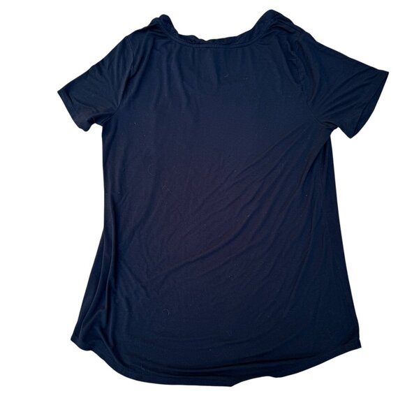 Soma Black Short Sleeve Lounge Tee (Size M) - Picture 2 of 6